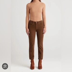 NEW EDWIN‎ bree corduroy pant in driftwood size 26